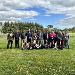 Consejeros Nacionales y miembros de la CChC Osorno en Centro de Eventos 