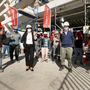 Trabajadores obra Lontue